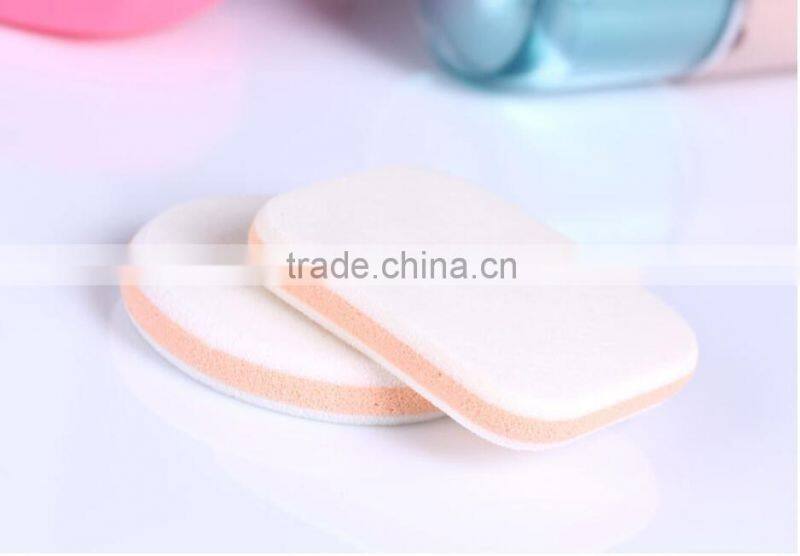 Mendior Lady Makeup Foundation refillable powder puff 2pcs wholesale/OEM/ODM