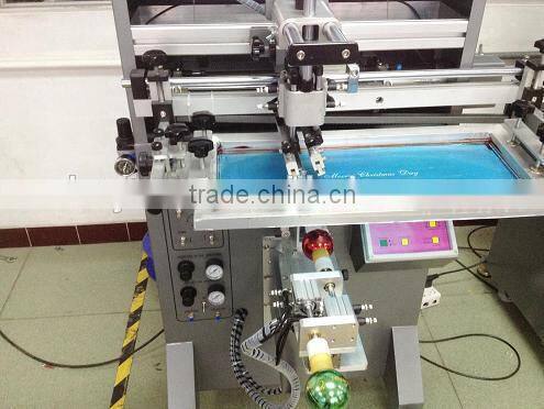 single color cylindrical bottle screen printing machine/screen printer