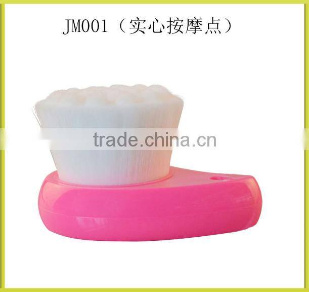 Fashion design facing cleanning brush cleaning tool brush with different shapes of brush
