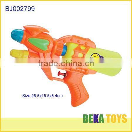 New toy for kid wholesale colorful plastic big water gun with bottle