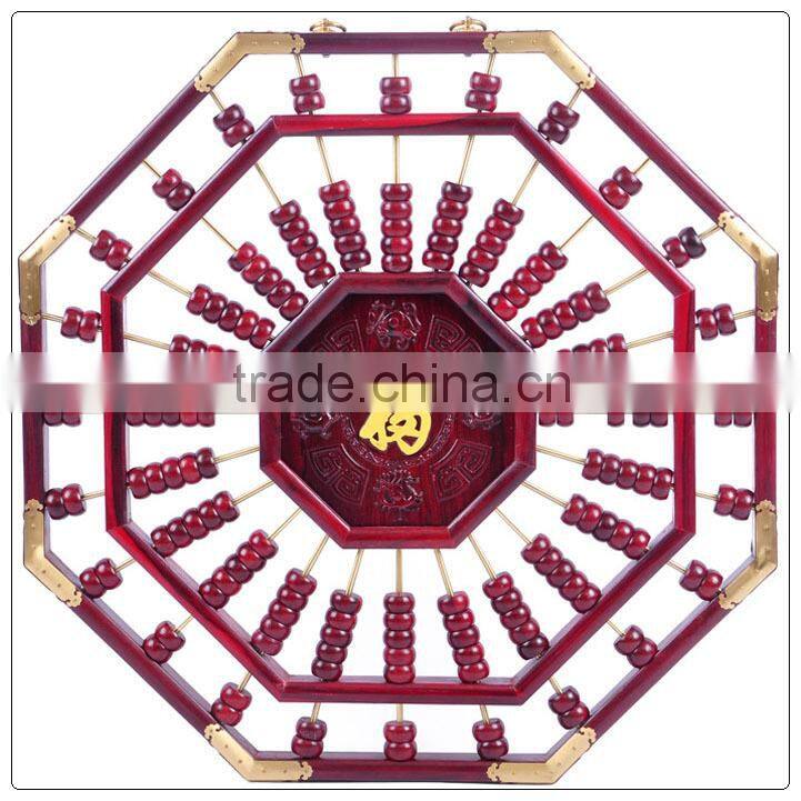 Padauk wooden Counting Frame, Chinese abacus