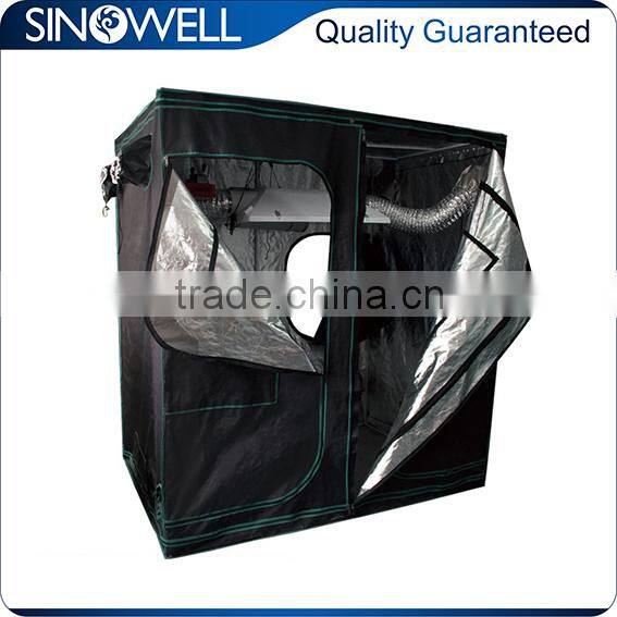 Factory Direct Supply Indoor Hydroponics Highly Reflective Fabric 600D Mylar Plant Grow Tent