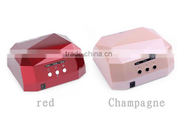 Nail diamond light nail led nail wholesale led a diamond light phototherapy machine 36 w lamp