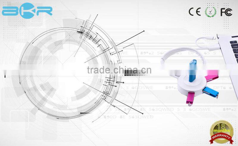 4 ports mini media USB2.0 Hub for OEM customer