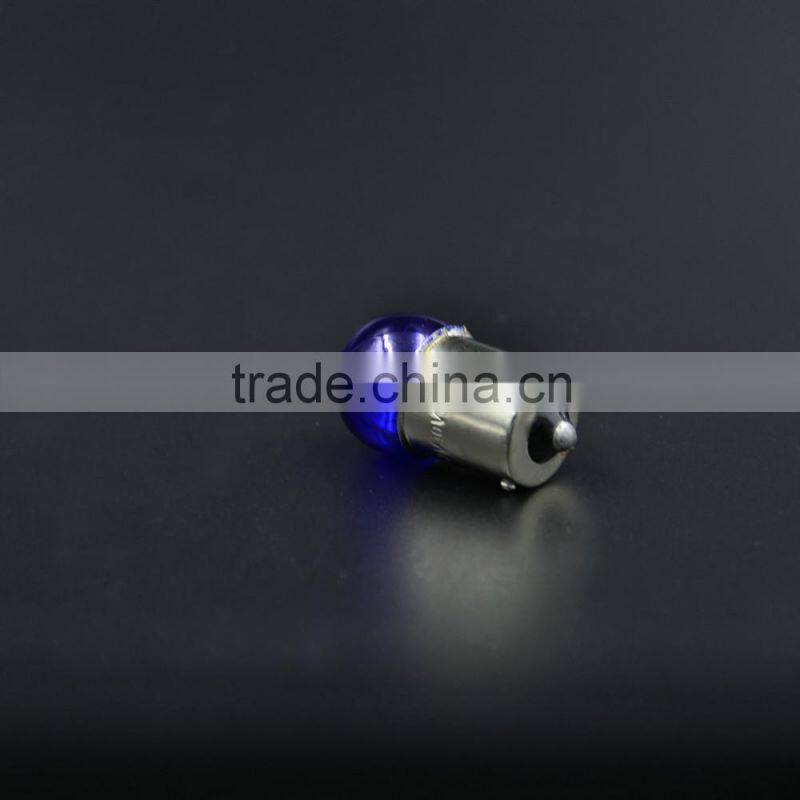 Easy install 10/5W 12V BA15S Blue Halogen Bulb Car Light Motorcycle Fog lights Turn Signal Lights