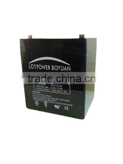 Nominal Voltage 12v 4ah Valve Regulated Lead Acid Battery