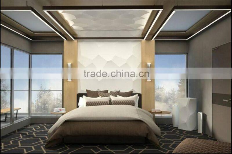 Buy from factory Aluminum Pendant LED Linear Light 110lm/w Led Linear Light for office lighting