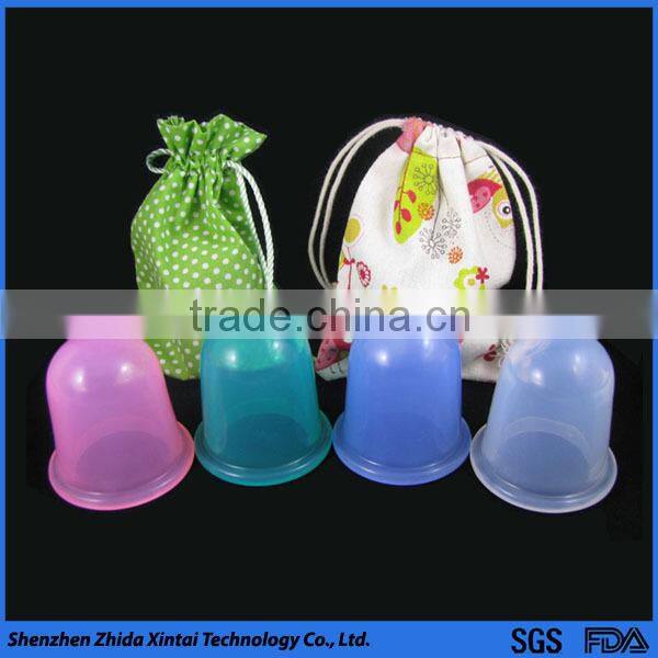 Chinese traditional massage silicone acupuncture cupping set