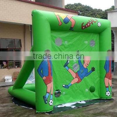 Customized inflatable soccer goal for sale