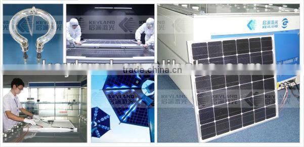2016 China best sale small solar panel machine