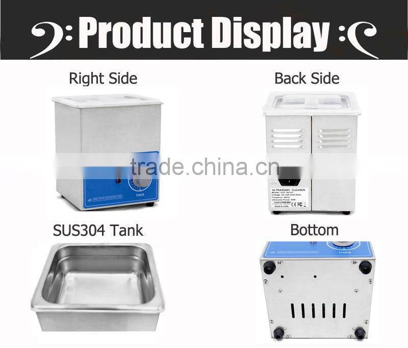 GT SONIC VGT-1613T engine carbon cleaning machine 1.3L ultrasonic cleaner