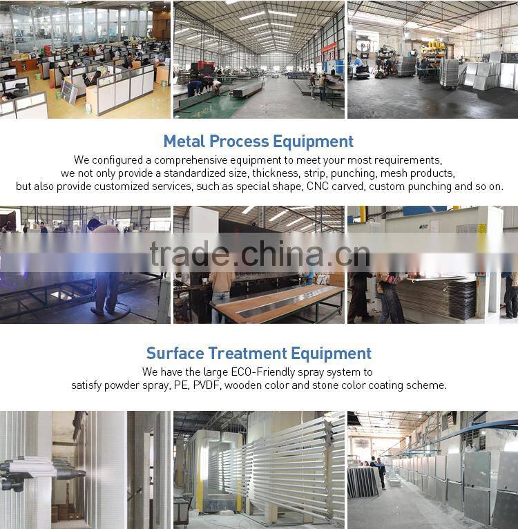 Easy to clean and maintain 600*600mm aluminum panel building material bathroom