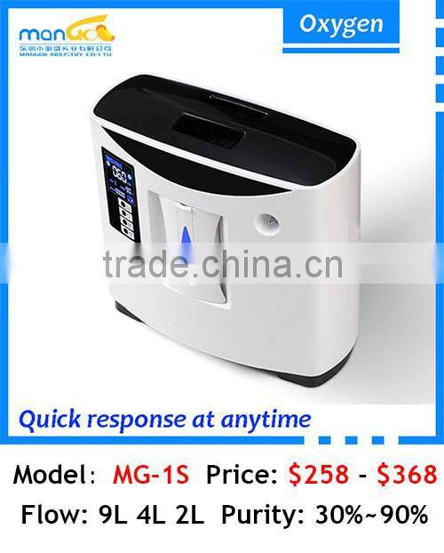 2L 3L 4L 6L 9L/Min 30%-95% Concentration Electric Portable Continuous Flow Oxygen Generator For Sale Direct Factory