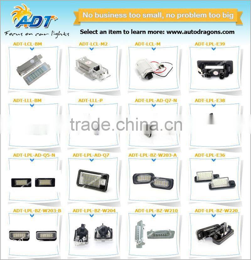 LED Number Plate Light For Vauxhall for Opel for Corsa for Astra H J for Insignia for Vectra