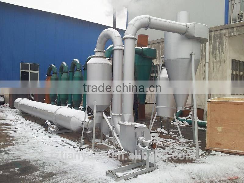 Rotary Type Sawdust Dryer Machine