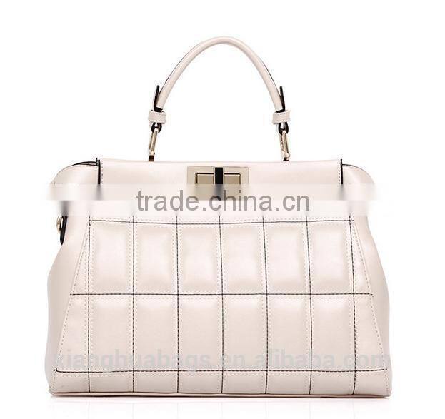 new model ladies leather shopping bag design