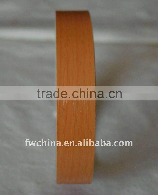 China wood grain pvc edge banding