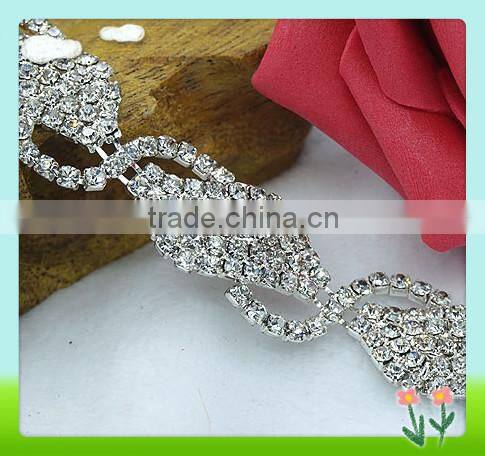 2015 Fashion decorative cheap rhinestone trim