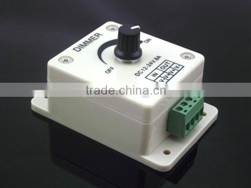 LED Dimmer Controller Brightness Adjustable, 24V LED Dimmer