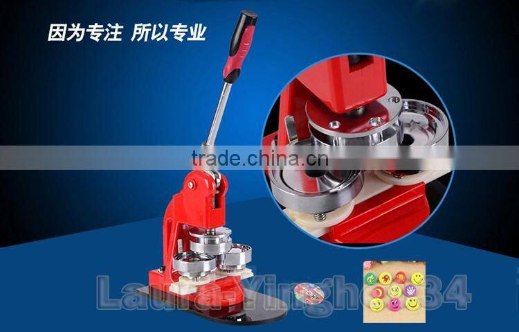 25/32/44/58 mm Manual / automatic metal button badge machine /pin badge button machine/button badge press machine