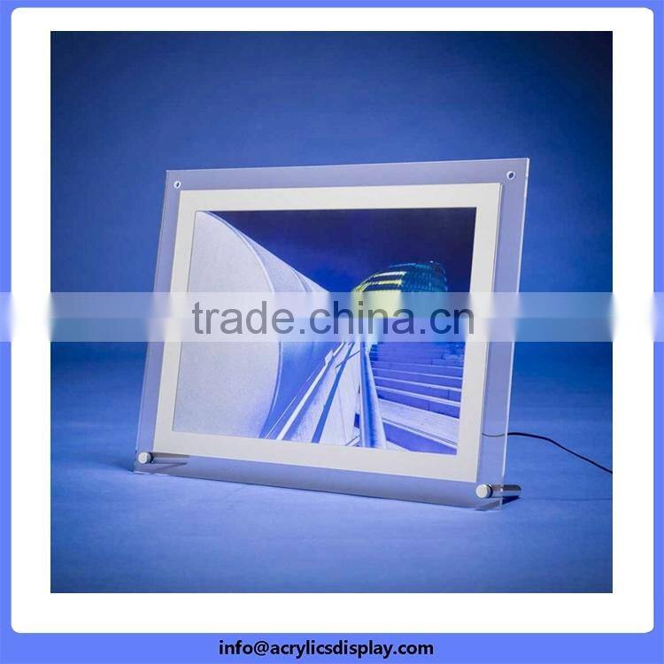 Bottom price hot selling led outdoor acrylic light box