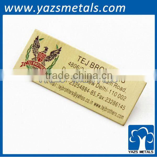 metal gifts and crafts manufacturer label