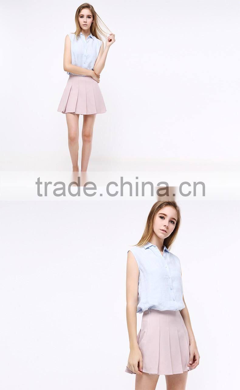 WHOLE WOMEN'S PINK SHORT SKIRTS,JOKER TIGHTS SKIRTS