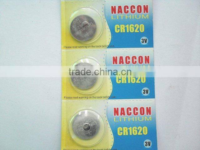3v CR1620 battery lithium button cell battery qa