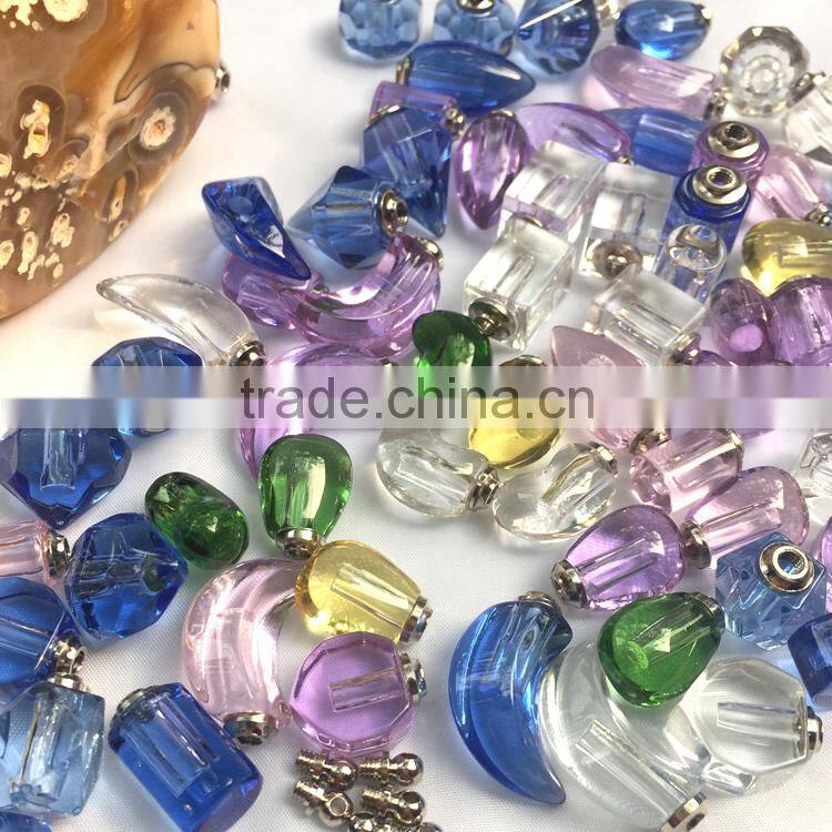 Transparent colorful crystal pendant for mobile phone chain manufacturer from China