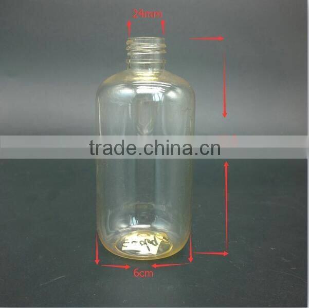 240ml 250ml 300ml 8oz 10oz Screen Printing Surface Handling and PET Plastic Type Sauce plastic bottle