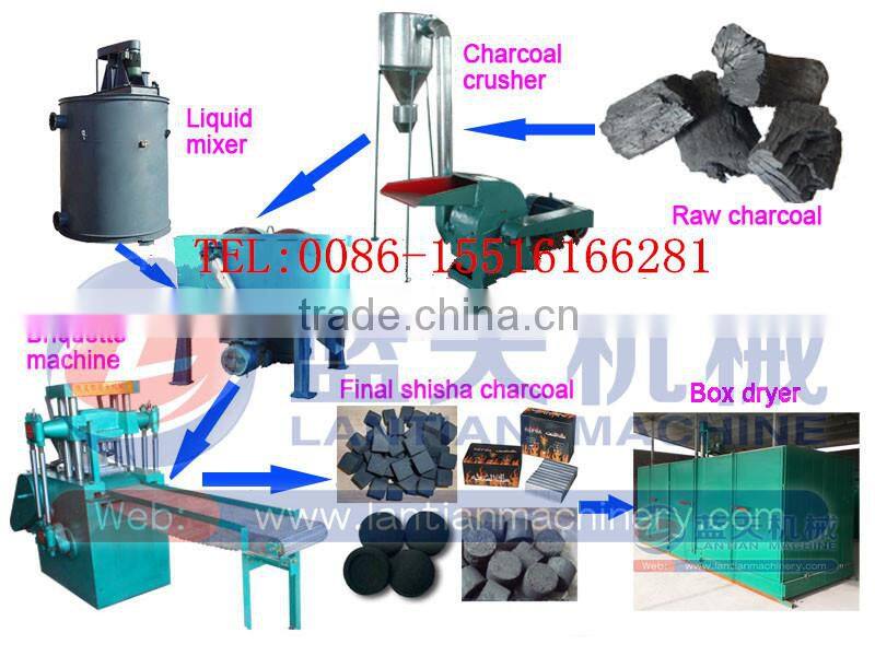 China professional manufacturer hookah briquette press shisha charcoal machine