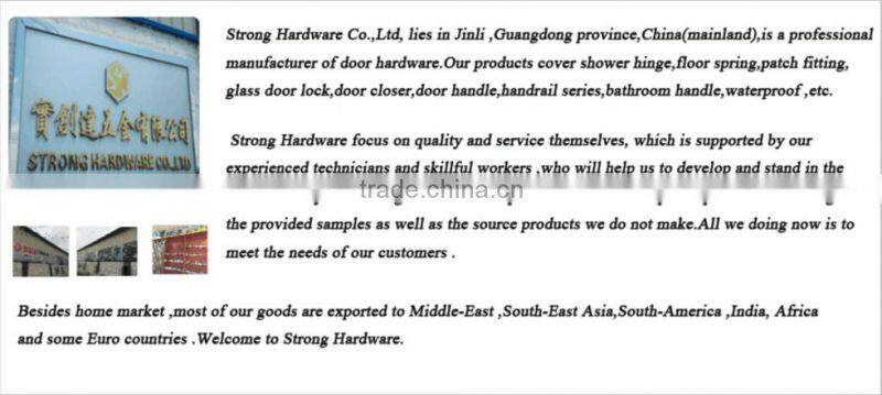 Shower glass door Knob,Bathroom aluminum handle handles, Door handle stainless steel