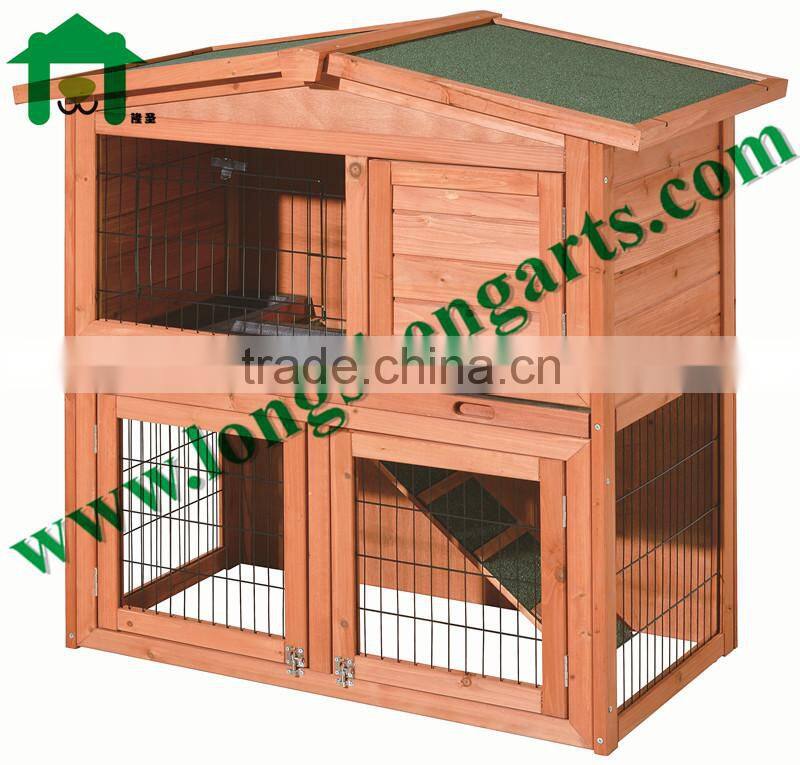 Small Animal House Pet Cage Wooden Rabbit Hutch
