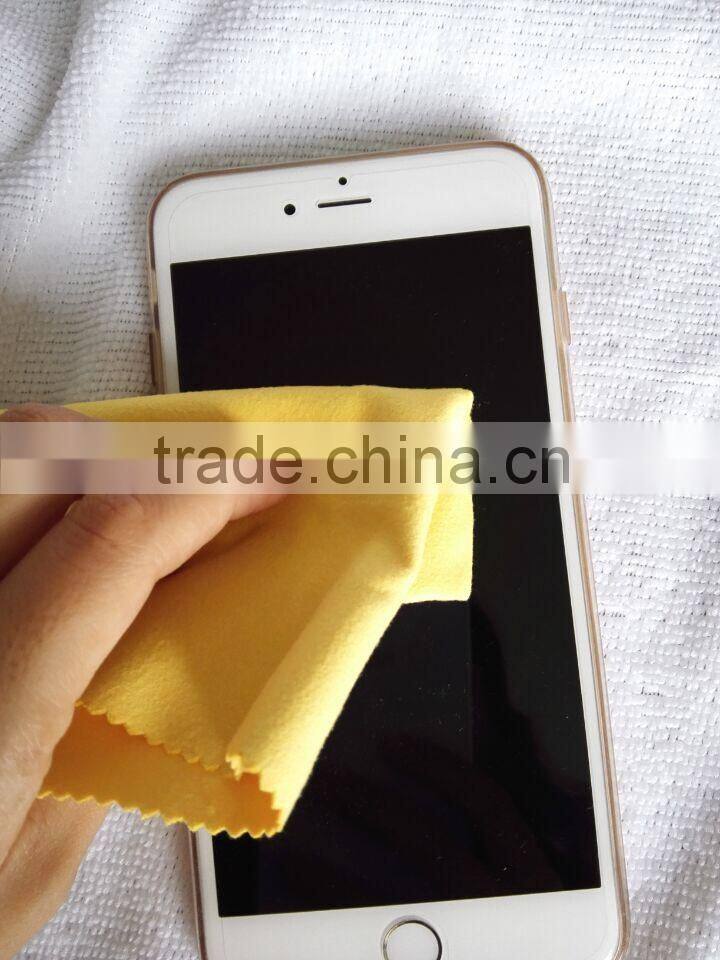 Microfibre lens cleaning cloth