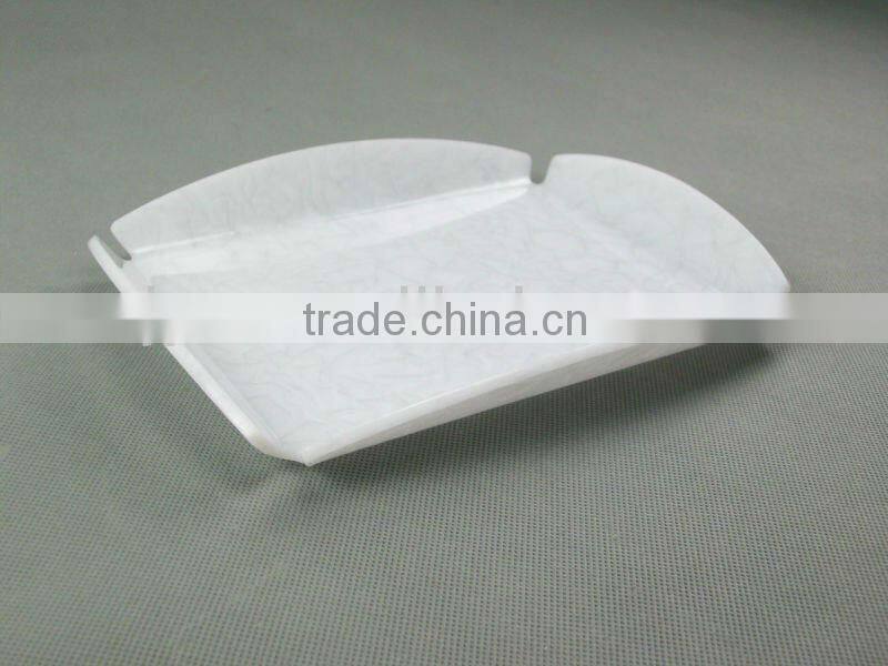 square transparent acrylic tea bag holder box