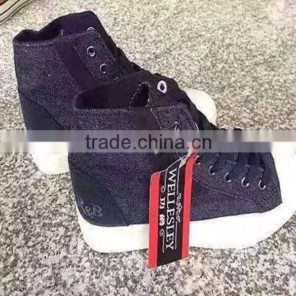 2016 big size men casual bulk canvas shoes wholesale footwear