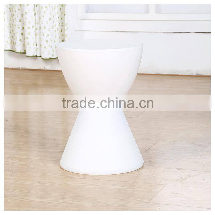 Plastic fitting stool shoe store