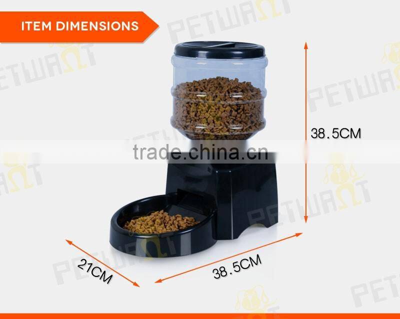Amazon best selling 5.5L digital automatic dog feeder