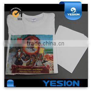 Wholesale high quality inkjet t-shirt transfer papier