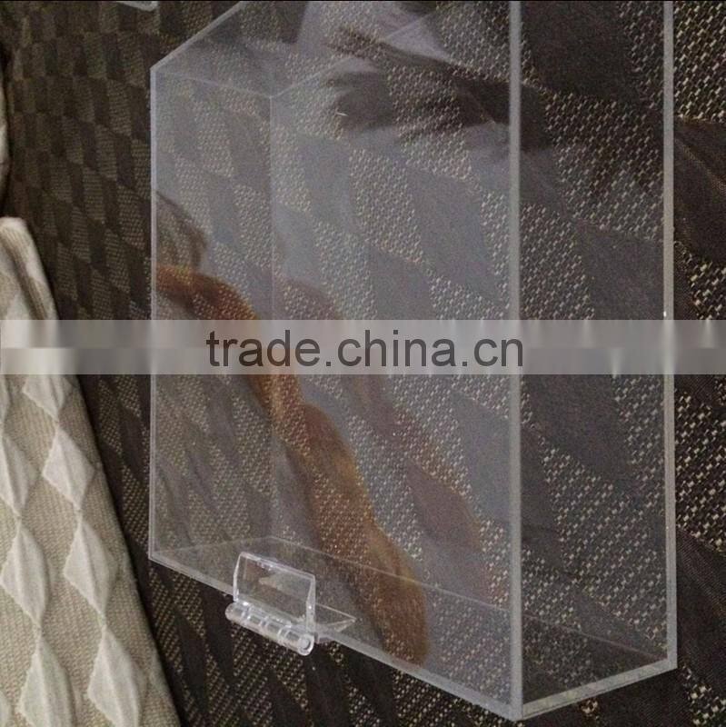clear new acrylic makeup package box