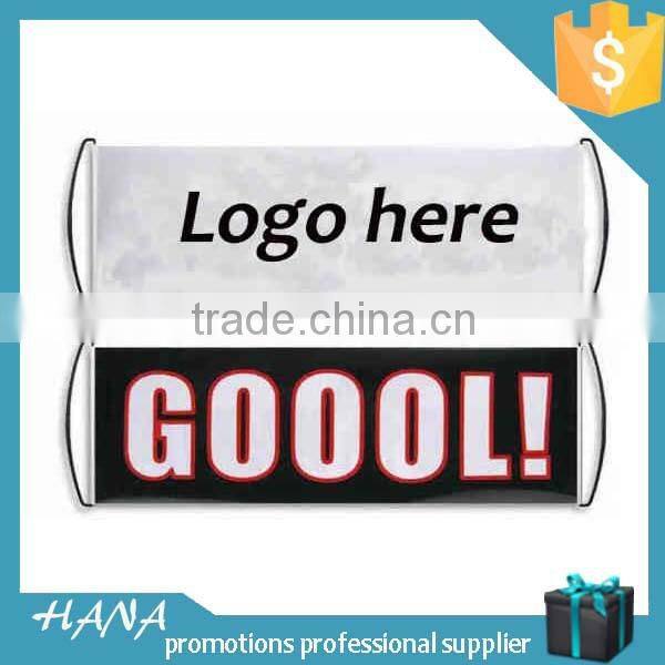 HB-51 Promotional Sport Cheer Banner Hand Held Scrolling Banner