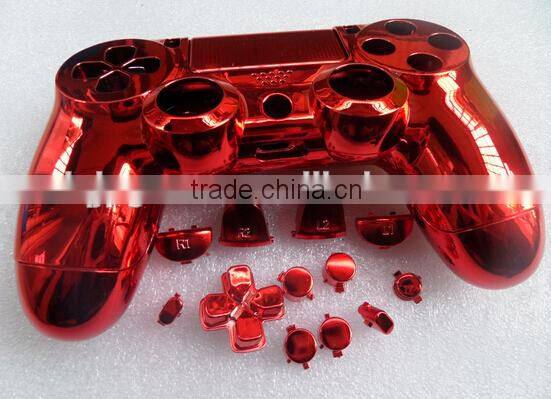 custom chrome controller shell for ps4 controller shell red gold silver blue purple pink green color mod