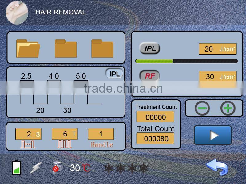 super hair removal machine with IPL SHR Elight OPT from beijing fogool