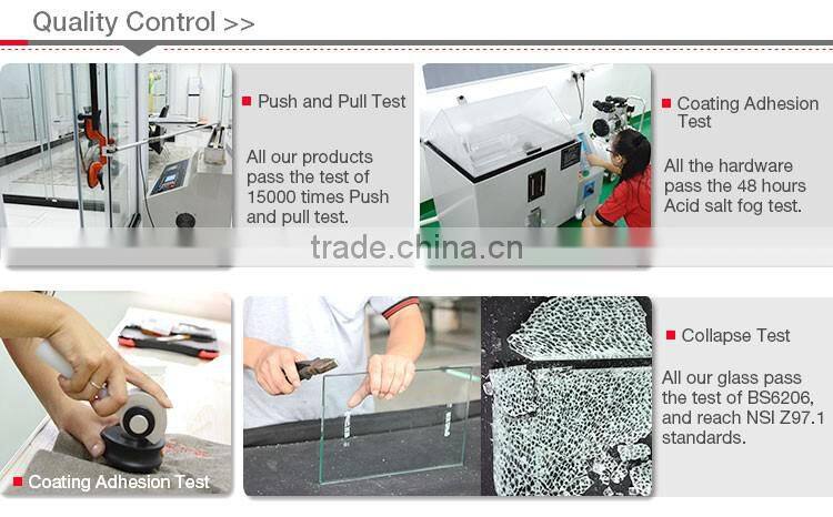 whole mobile 8mm glass shower room