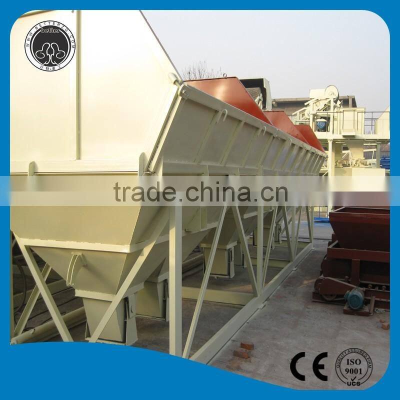 Better PLD4800 concrete batching plant factory concrete batching bins