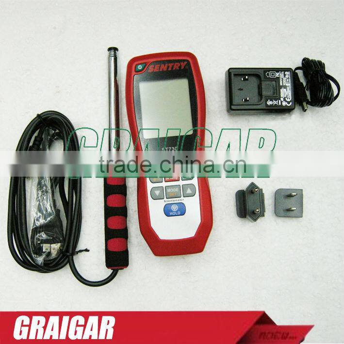 Hot Wire IR thermo-Anemometer genuine SENTRY ST730 infrared thermometer temperature measurement
