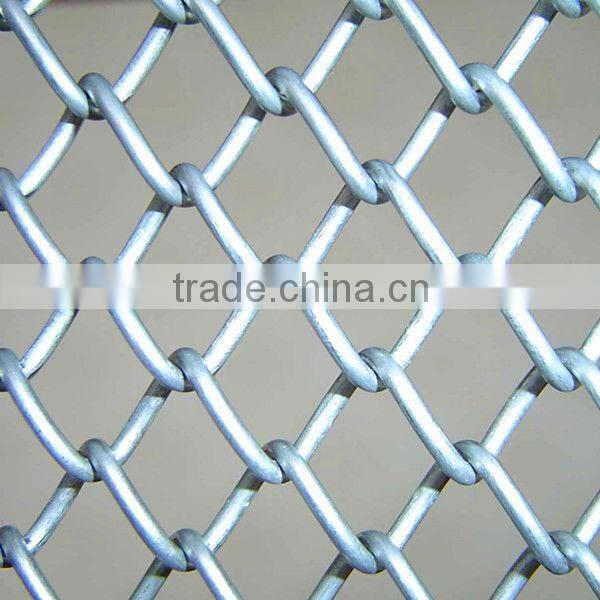 low price products galvanized and pvc coated chain link fence