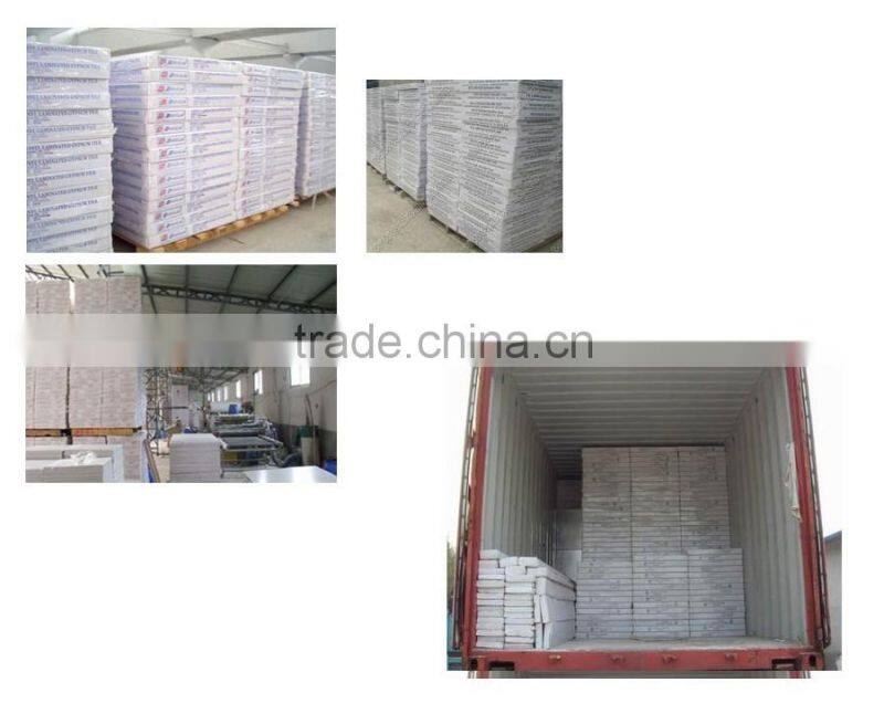 Morden Office PVC Laminated Gypsum ceiling pop design