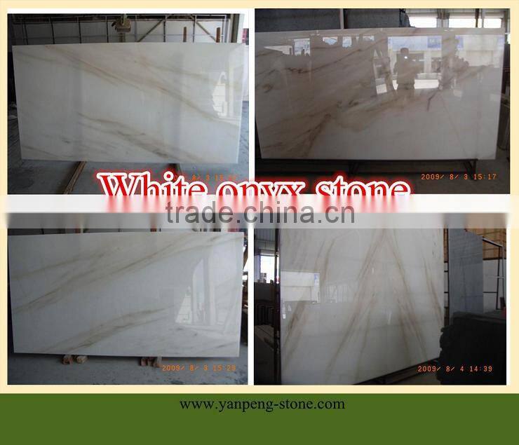 White onyx stone