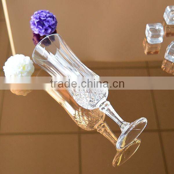 Crystal drinking glass wine cup with 160ml